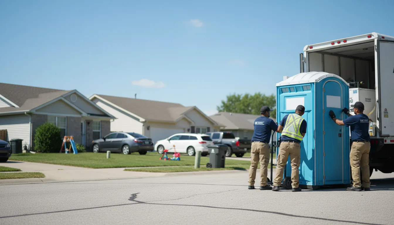 Standard Porta Potty Rentals in Sheffield, IL near me